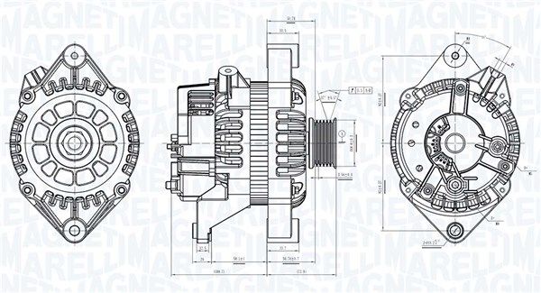 MAGNETI MARELLI Generaator 063731053010